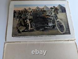 U. S. Army Postcard Folder 22 Complete Cards, Curt Teich & Co Vtg World War 1 Era