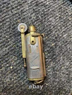 U. S. Army WW1 WW2 Trench Lighter Made in USA Brass Infantry Soldier Military War