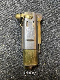U. S. Army WW1 WW2 Trench Lighter Made in USA Brass Infantry Soldier Military War