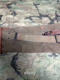 U. S. WW1 WW2 Engineer Artillery Survey Binocular Tripod Canvas Leather Case A-36