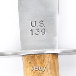 U. S. WWI Model 1909 Bolo Knife with Scabbard- Excellent High Quality