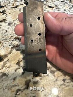 Ultra Rare Pre WW1 Springfield Armory 1911 Colt Magazine 7 Rnd 45 ACP Lanyard