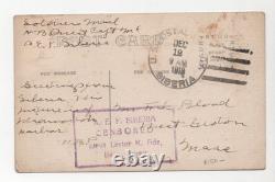 Us Aef Siberia 1919 Wwi Expeditionary Forces Censored Rppc Real Photo Postcard
