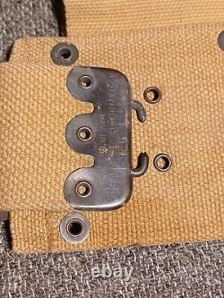 Us Army Wwi M-1910 Cartridge Belt Mills 10 Pocket Original Vg Condition