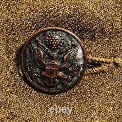 Usaas Us Army Air Service Jacket 1910's World War 1 With 1 Year Overseas Patch