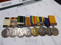 Victorian To Ww1 British Medal Group Q. M. S Williamson Seaforth Highlanders