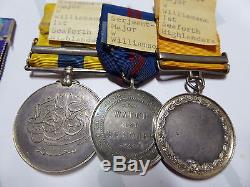Victorian To Ww1 British Medal Group Q. M. S Williamson Seaforth Highlanders