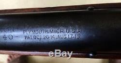 VINTAGE DAISY MODEL 40 BB GUN FROM WWI Pat. 1915