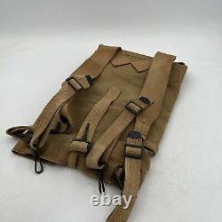 VTG Original WW1 era US Military M-1908 Haversack Backpack Campbell Perkins 7-19