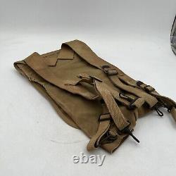 VTG Original WW1 era US Military M-1908 Haversack Backpack Campbell Perkins 7-19