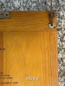VTG WWI US Army Engineers Survey 15.25 x 12.5 Wood Sketching Board Model 1913