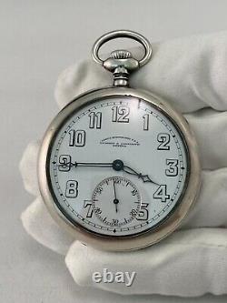 Vacheron Constantin US Army Corps Of Engineers USA Silver Pocket Watch WWI