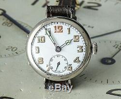 Very Pretty and Honest Example of a WW1 Trench Watch A Great Example to Wear