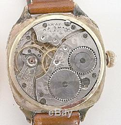 Very Rare Antique WW1 Waltham Officer Trench Watch With Providence