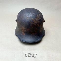 Very Rare Ww1 German M16 Helmet Si. 66 Stahlhelm M1916