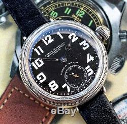 Very Rare Zenith Land and Water WW1 Trench Watch Stunning Dial, Movement & Case