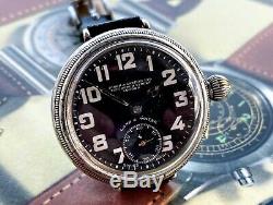 Very Rare Zenith Land and Water WW1 Trench Watch Stunning Dial, Movement & Case