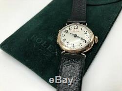 Very rare ROLEX 9ct 9k 375 solid gold WW1 Trench mens watch (military, officers)