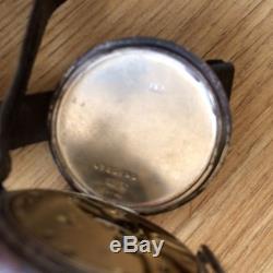 Vintage 1916 WW1 Solid silver Longines Military Officers Trench Watch