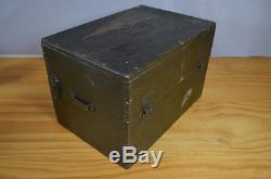 Vintage (1918) DeForest BC-14A WW1 Crystal Radio Receiving Set Box