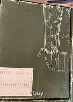 Vintage Hasegawa WWI British Fighter Sopwith F. 1 Camel 1/8 Plane Kit, US Seller