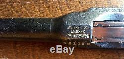 Vintage Mauser Broomhandle 4.5 inch barrel 7.63 German WW1 C96 Complete Slide