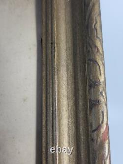 Vintage Original Wwi World War One Framed Soldier Portait Us Army Antique