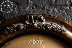 Vintage Oval Convex Glass World War One Portrait