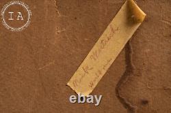 Vintage Oval Convex Glass World War One Portrait