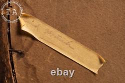 Vintage Oval Convex Glass World War One Portrait