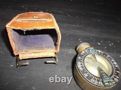 Vintage RARE Marching Compass MarkVII Model E U. S. E. D Sperrygyroscope Co NY