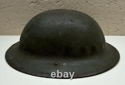 Vintage U. S. WW1 Army 28th Infantry Keystone Division M1917 Doughboy Helmet