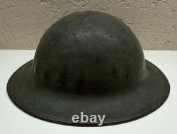Vintage U. S. WW1 Army 28th Infantry Keystone Division M1917 Doughboy Helmet