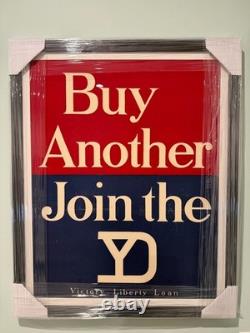 Vintage Victory Liberty Loan Bonds Poster (circa 1919) France or United States
