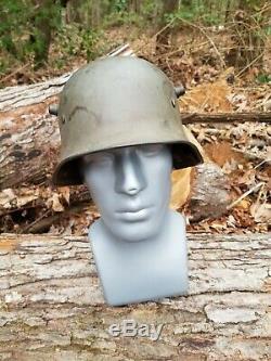 Vintage WW1 Stahlhelm/Imperial German Helmet M17 1917 original paint