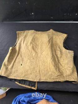 Vintage WW1 US Army Doughboy Military Uniform Vest Leather Gaiters Bag Leggings+