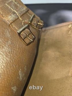 Vintage WW1 US Army Doughboy Military Uniform Vest Leather Gaiters Bag Leggings+