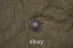 Vintage WWI Jacket Mens S AEF Wool Military Goldman 1918 World War 1 Infantry