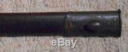 Vintage WWI P-1907 Bayonet Hooked Quillon Australia JAC With Scabbard SMLE
