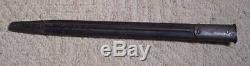 Vintage WWI P-1907 Bayonet Hooked Quillon Australia JAC With Scabbard SMLE