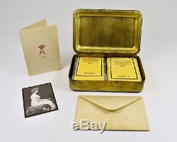 Vintage WWI The Princess Mary Christmas 1914 Gift Tin Complete with Contents