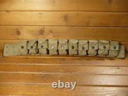 Vintage WWI US M1910 MEDICAL BELT, 10 POCKET, MILLS 1917 PATENT
