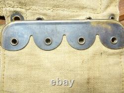 Vintage WWI US M1910 MEDICAL BELT, 10 POCKET, MILLS 1917 PATENT