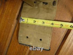 Vintage WWI US M1910 MEDICAL BELT, 10 POCKET, MILLS 1917 PATENT
