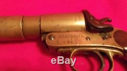 Vintage Ww1 Signal/flare Pistol Webley & Scott Model, 26mm Or 1 Bore, Nice