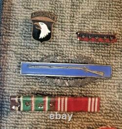Vintage Ww2 Us 327th Glider Lot 101st Airborne Paratrooper All From One Vet 91c