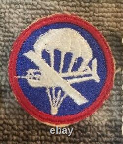 Vintage Ww2 Us 327th Glider Lot 101st Airborne Paratrooper All From One Vet 91c