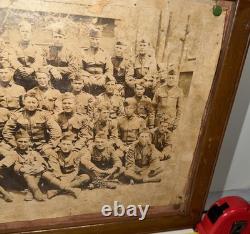 Vintage Wwi Back From France Original Photograph