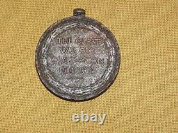 Vitg 1914-1919 Wwi Great War For Civilisation Pvt A Farrell 13 Can Inf Medal