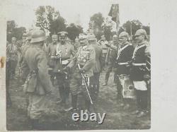 Vtg LAVR GEORGIYEVICH KORNILOV Russian General Postcard RPPC War Military WW1